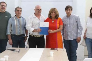 Traferri valoró la voluntad del gobernador Perotti para llevar adelante la obra pública. Foto: Gobierno