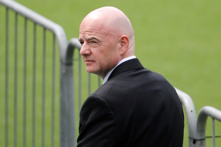 Gianni Infantino, presidente de la FIFA.