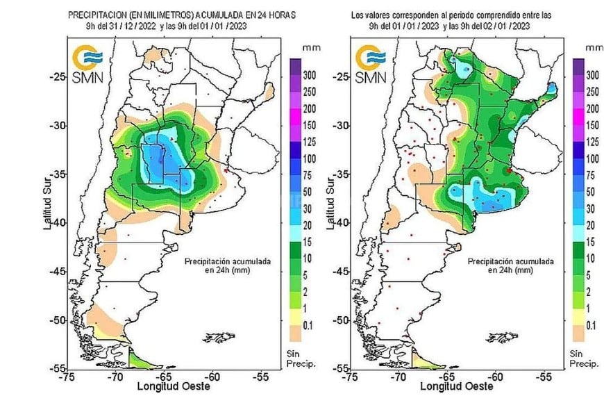 Crédito: Servicio Meteorológico Nacional.