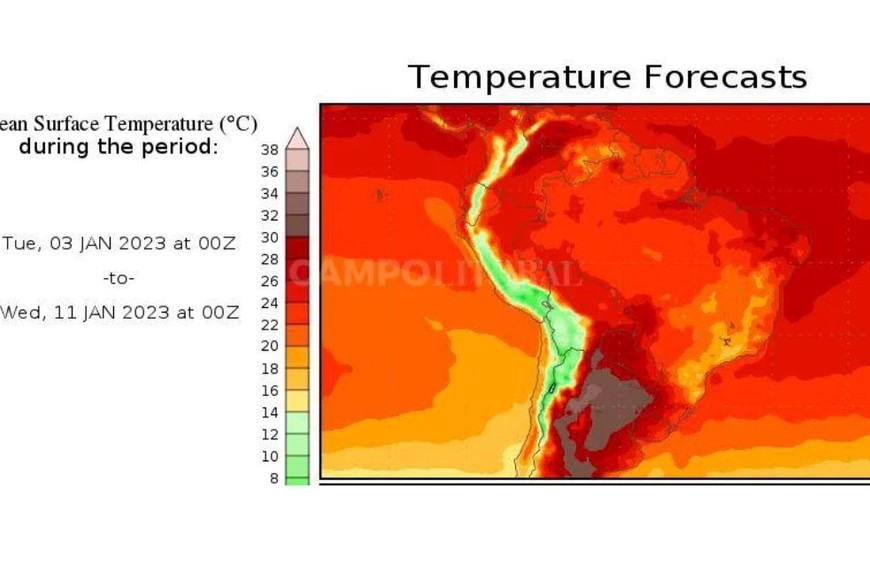Recién en febrero podría "normalizarse" el clima en la región.