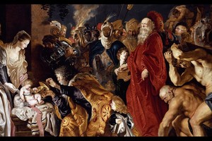 "La Adoración de los Magos" de Pedro Pablo Rubens.  Foto: Archivo / Museo del Prado