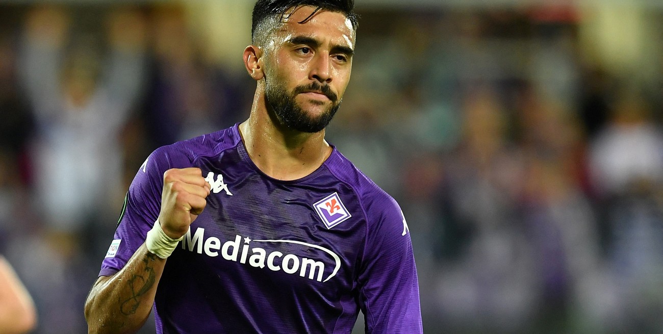 Serie A: Nicolás González le dio la victoria a la Fiorentina sobre el Sassuolo