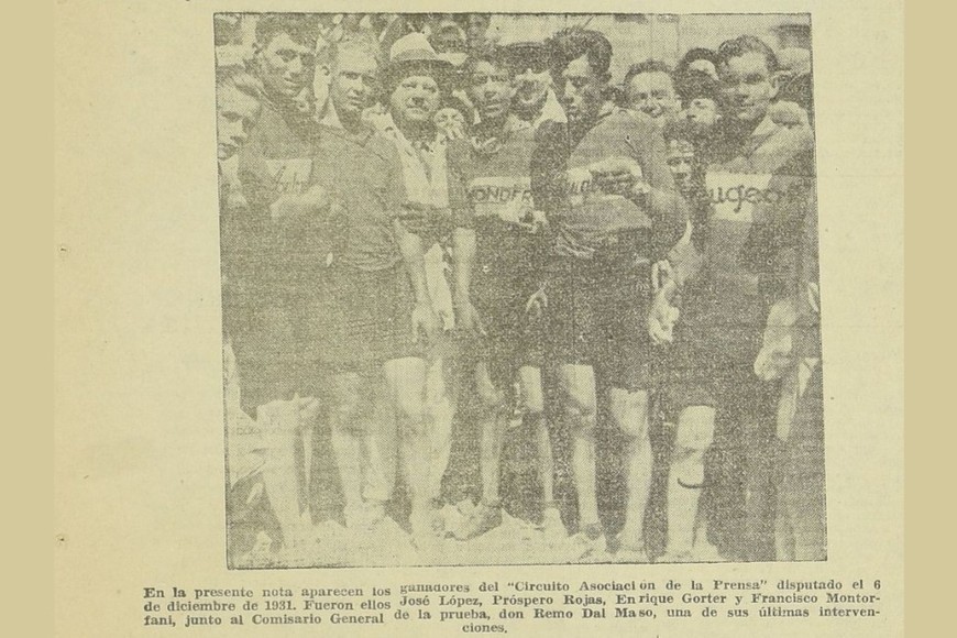Recorte del ex deportista y luego devenido en comerciante de la ciudad, en la entrevista que publicó El Litoral el 11 de marzo de 1935. Crédito: Archivo El Litoral