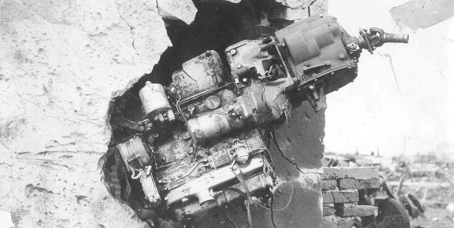 Los destrozos del tornado de San Justo en 1973. Crédito: El Litoral