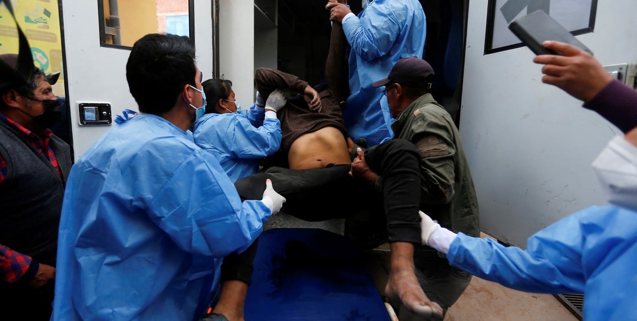 No detallaron con exactitud el número de heridos. Crédito: Hugo Courotto / Reuters