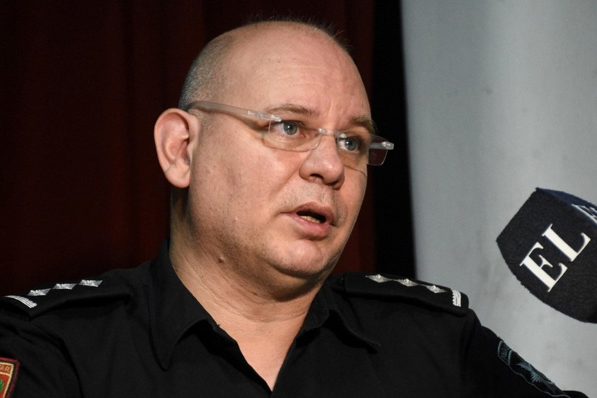 "No hubo que lamentar víctimas graves", destacó el subjefe del Cuartel de Bomberos Santa Fe, Fernando Gamba. Crédito: Pablo Aguirre