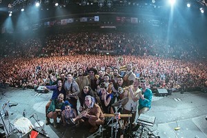 La Delio Valdez: En agosto de 2022 pudieron presentar la totalidad del disco “El Tiempo y la Serenata”, con tres Luna Parks agotados. F