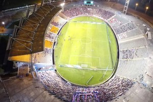Vista aérea del estadio José María Minella de Mar del Plata. Crédito: Ahora Mar del Plata.