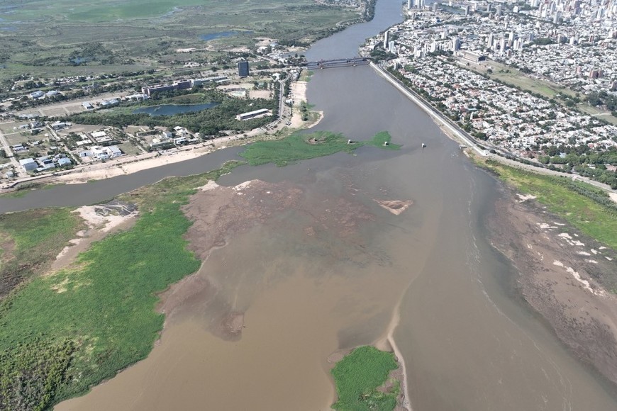 Así luce la laguna Setúbal actualmente. Crédito: Fernando Nicola
