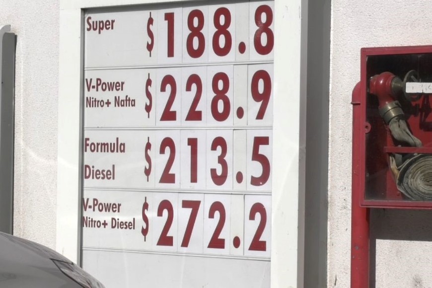 Precios actuales de los combustibles