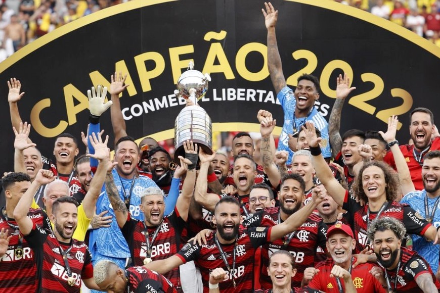 Flamengo fue campeón en la Copa Libertadores de 2022. Crédito: El Litoral.