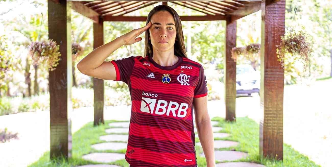 Agustina Barroso es nueva jugadora del Flamengo: "Es una felicidad inmensa formar parte" 