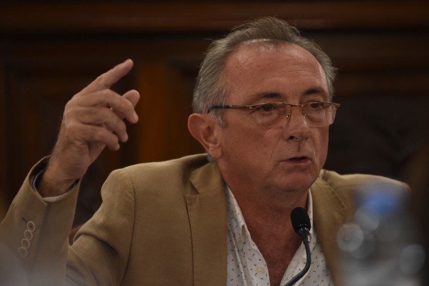 Daniel Costamagna, ministro de la producción de Santa Fe. Crédito: Manuel Fabatía 