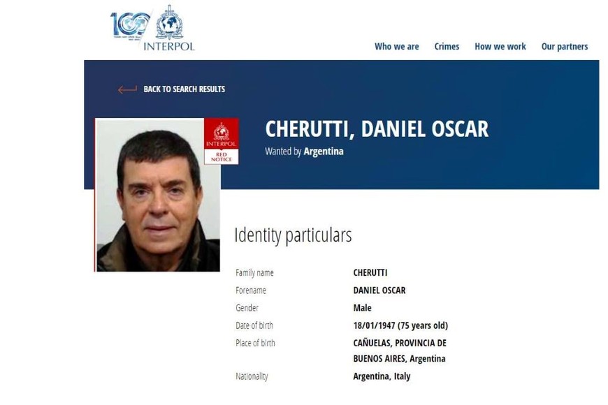 Solicitan la captura internacional del hermano de Miguel Ángel Cherutti.