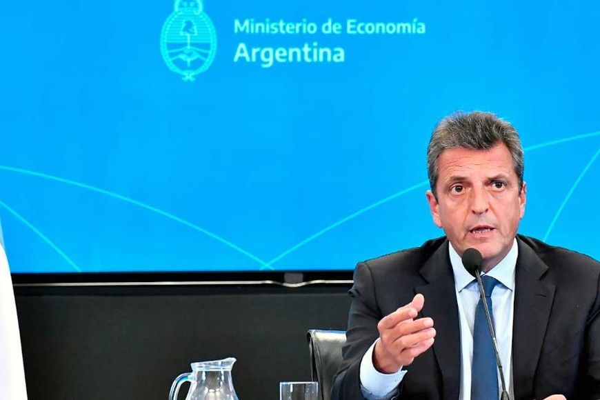 Massa y un anunció que "calmó" a los mercados. Crédito: NA