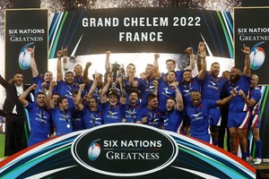 Francia fue campeón del Seis Naciones 2022. Crédito: Reuters.