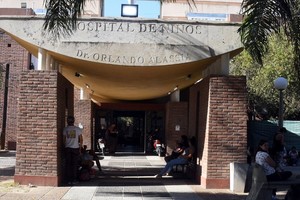 El menor continúa internado en la unidad de terapia intensiva (UTI) del hospital de Niños. Crédito: Guillermo Di Salvatore.