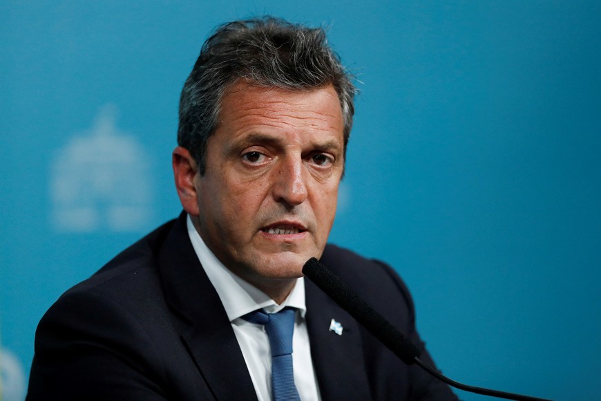 Massa, abocado a las cuestiones económicas como el dólar y la inflación. Crédito: Reuters.