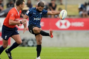 Gastón Revol cumplirá 93 etapas jugadas en el circuito mundial de seven este fin de semana en Sydney. Crédito: Prensa UAR / Gaspafotos.