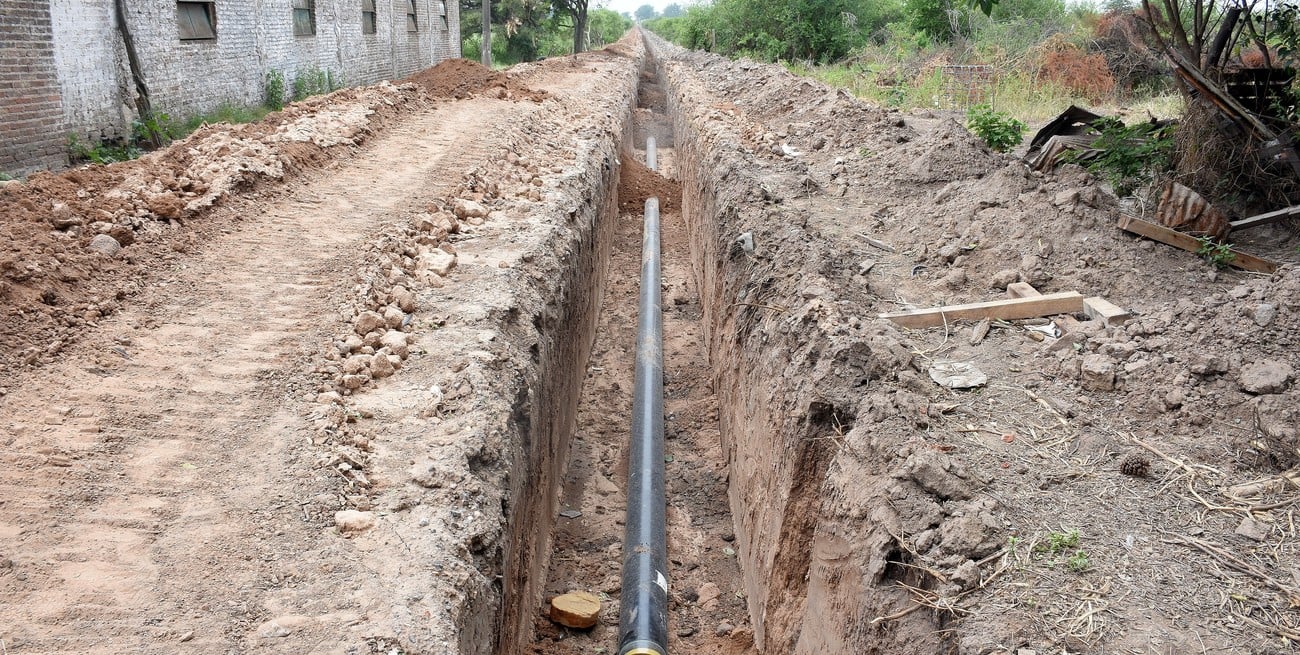 Gasoducto Gran Santa Fe: ya se enterraron más de 3 mil metros de cañería