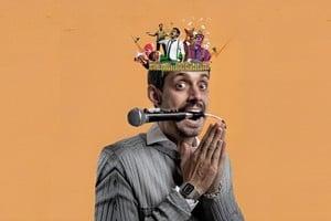 Agustín “Soy Rada” Aristarán está presentando en Mar del Plata el espectáculo “Revuelto”, donde combina comedia, magia y música.