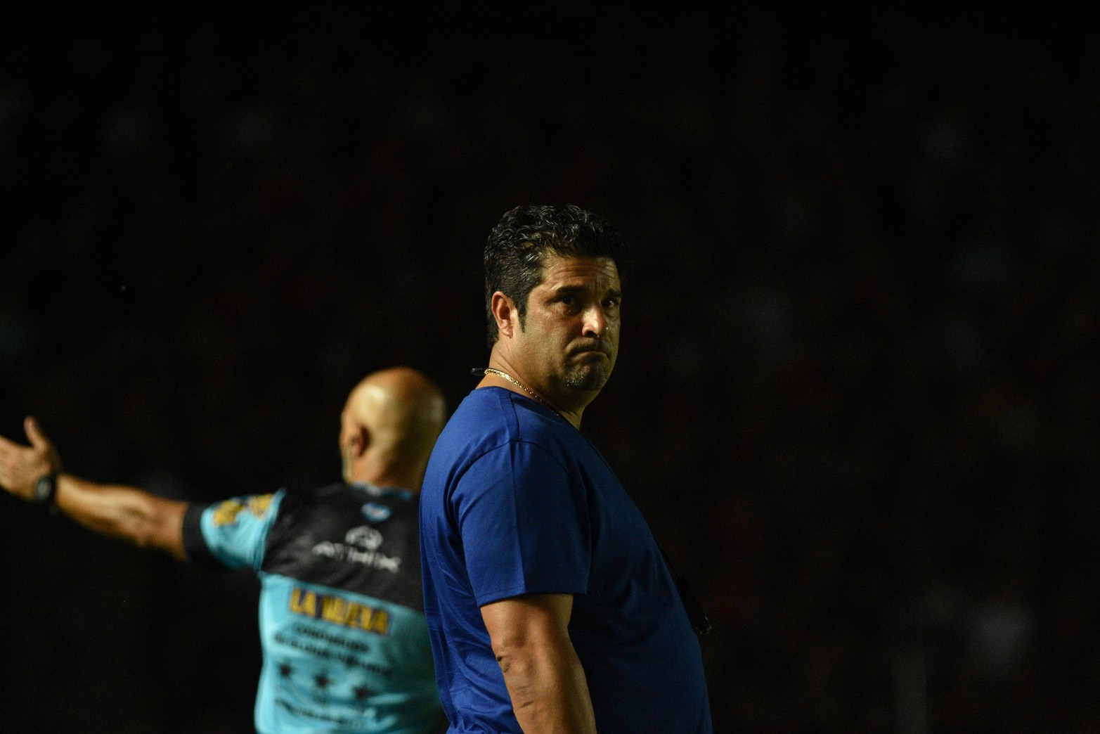 El DT Marcelo Saraleguí se vio superado por el rival. Reconoció que perdió 45 minutos del primer tiempo.