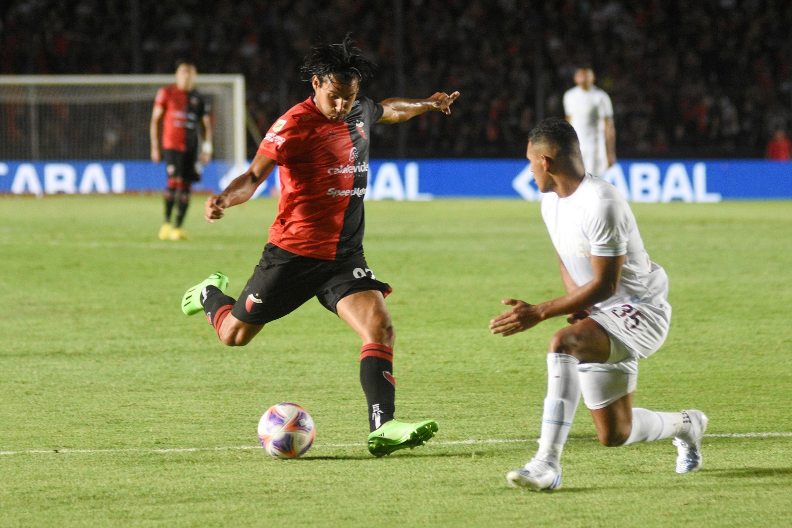 El gol del descuento. Sobre el final del partido, el ingreso de Benítez puso a Colón a tiro del empate y le sumo dramatismo al final.