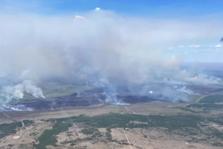 Al menos diez focos ígneos están afectando a la provincia de Corrientes.