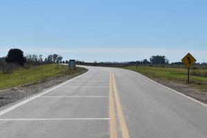 Viaje de terror. La ruta 4-S que une San Eduardo con Venado Tuerto donde hacía dedo la joven