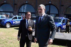 Rubén Rimoldi, ministro de Seguridad de la provincia de Santa Fe. Crédito: Guillermo Di Salvatore / Archivo El Litoral