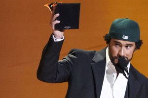 Bad Bunny, uno de los latinos galardonados. Crédito: Reuters