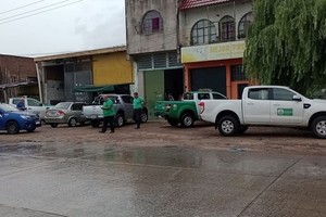El local "Distribuidora Norte, Alimentos para perros y gatos mercadería en General", ubicado en avenida Teniente Loza 6395, fue inspeccionado el jueves pasado. Crédito: Archivo El Litoral.