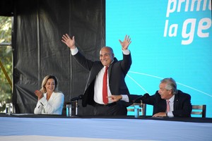 El ministro abandonará la Casa Rosada para hacer campaña junto a Osvaldo Jaldo. Crédito: Presidencia