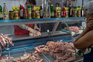 Descuentos del 10% para la compra de carne vacuna.Créditos: Télam