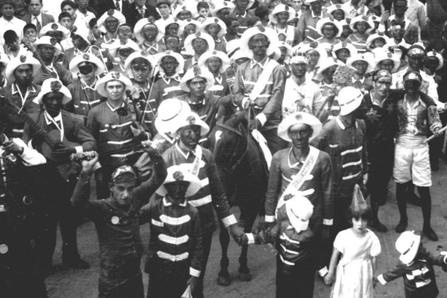 Agrupación "Los Negros Santafesinos". Foto: Archivo El Litoral