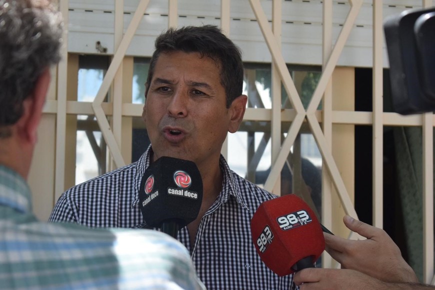 Gabriel Giménez, integrante de Inase y Aricame.