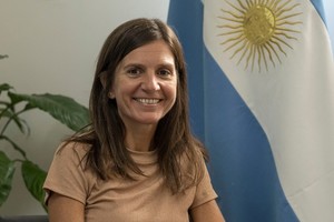 Directora Ejecutiva de la Administración Nacional de la Seguridad Social, Fernanda Raverta. Crédito: Télam