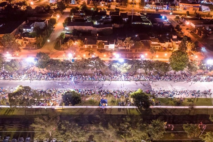 Será a partir de las 21.30 en el Corsódromo de la localidad.