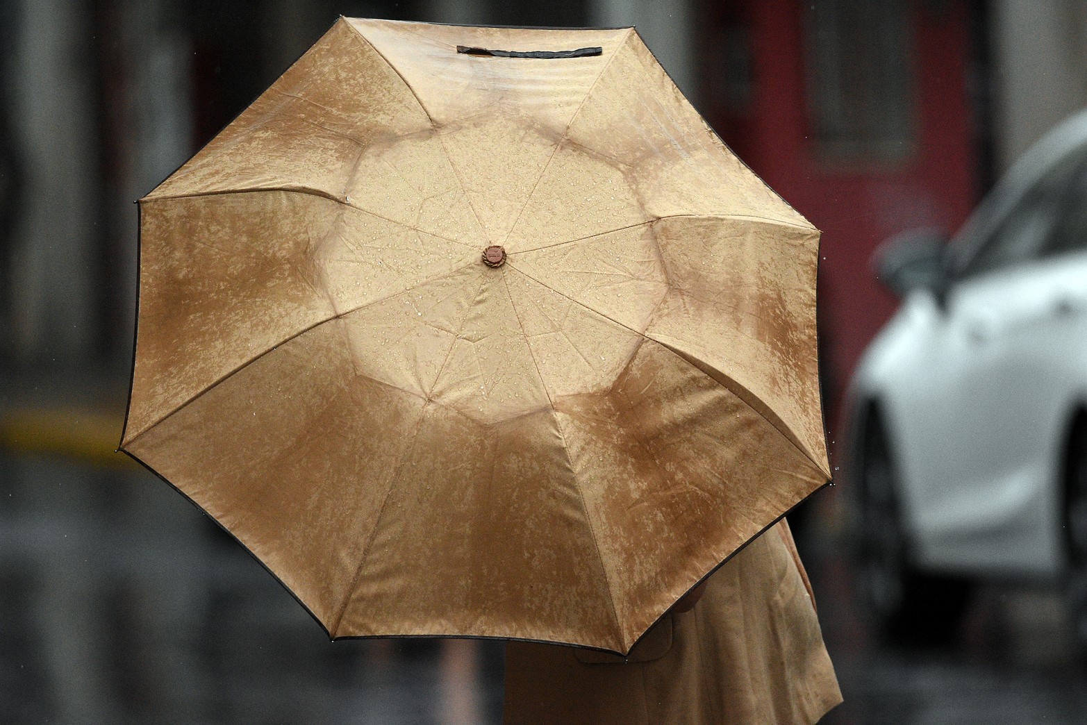 Después del sofocante calor volvió a llover en la ciudad. No alcanzó a los 10 mm.  Se prevén mas lluvias para esta semana.