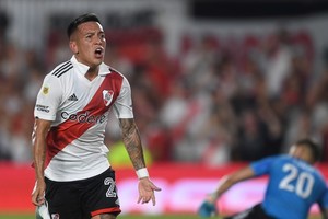 River ganó con polémicas en el VAR y el estreno de las nuevas tribunas. Crédito: Alejandro Santa Cruz / Télam