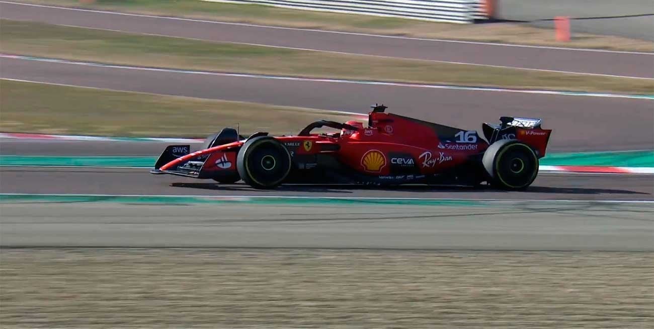 Ferrari presentó a su nuevo auto de Fórmula 1: el SF-23 