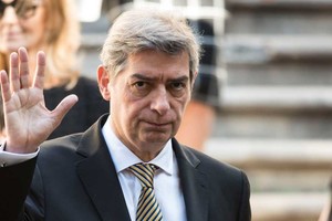 El presidente de la Corte Suprema  preocupado por la seguridad de los magistrados. Crédito: Marcelo Manera