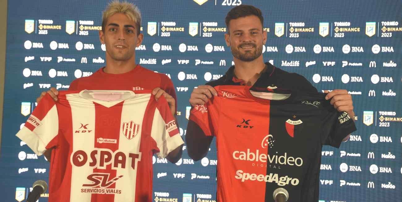 Santiago Mele e Ignacio Chicco prometieron entrega, roce físico y goles en el Clásico Santafesino
