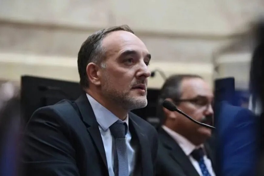 Martín Doñate, senador de Unión por la Patria. 