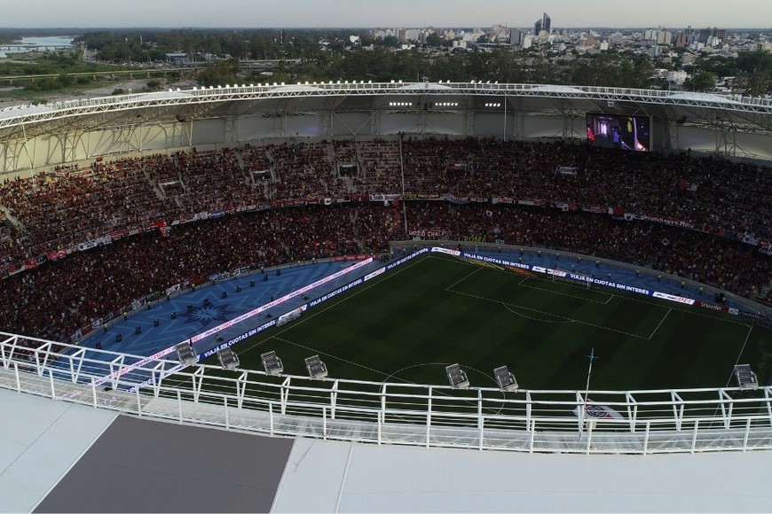 El Estadio Único Madre de Ciudades será la sede. Crédito: Fernando Nicola / Archivo El Litoral