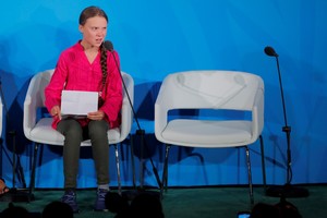 "Tengo Asperger y eso significa que a veces soy un poco diferente de la norma. Y, en ciertas circunstancias, ser diferente es un superpoder”. Greta Thunberg. Foto: Reuters