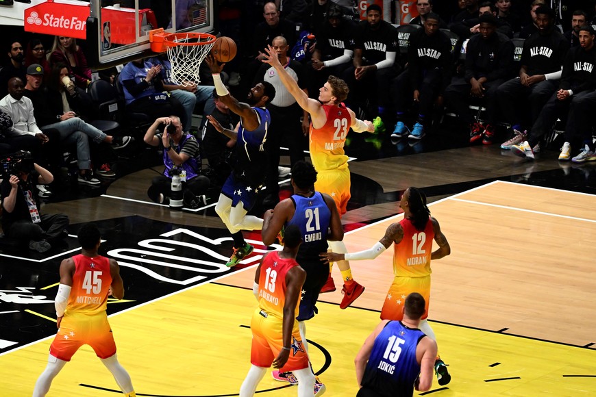 El All Star fue para el Team Giannis. Crédito: Reuters