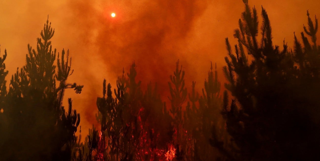 Solicitaron nuevas evacuaciones por los incendios en el sur de Chile