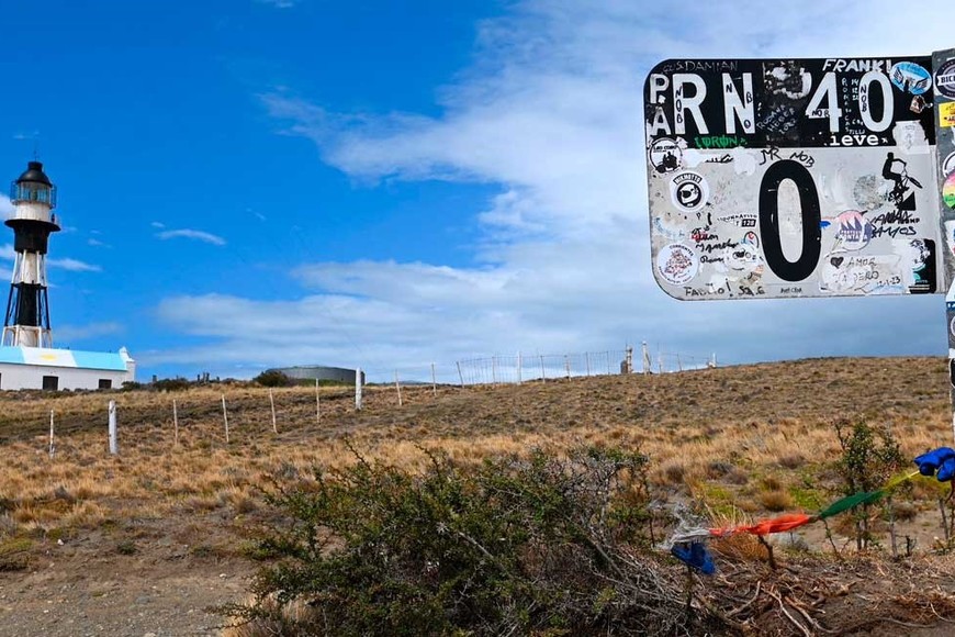 En la previa, Larreta había posteado esta foto, desde el inicio de la Ruta Nacional 40.