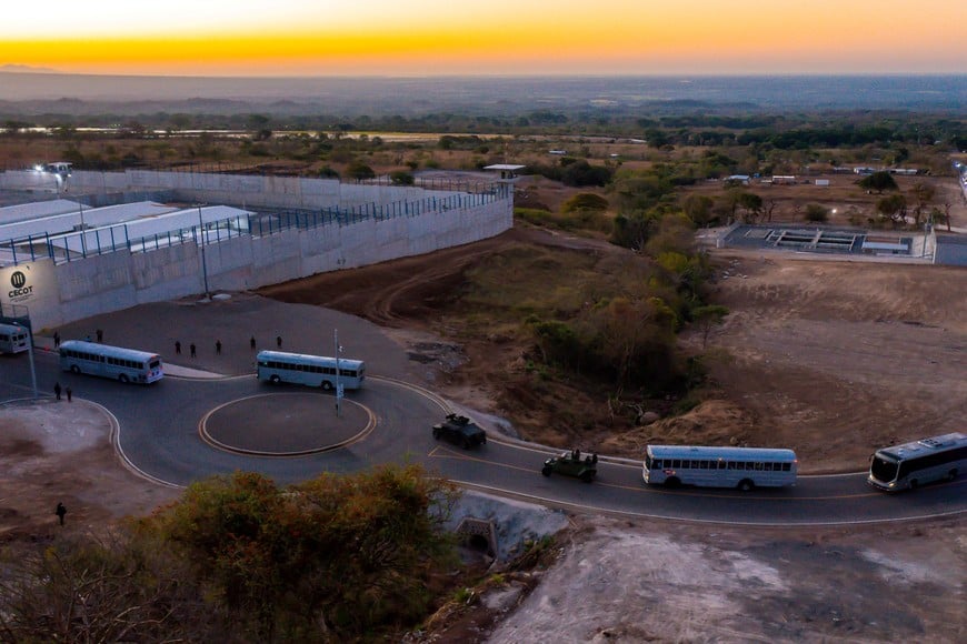 Imagen aérea del predio. Crédito: Secretaria de Prensa de la Presidencia
